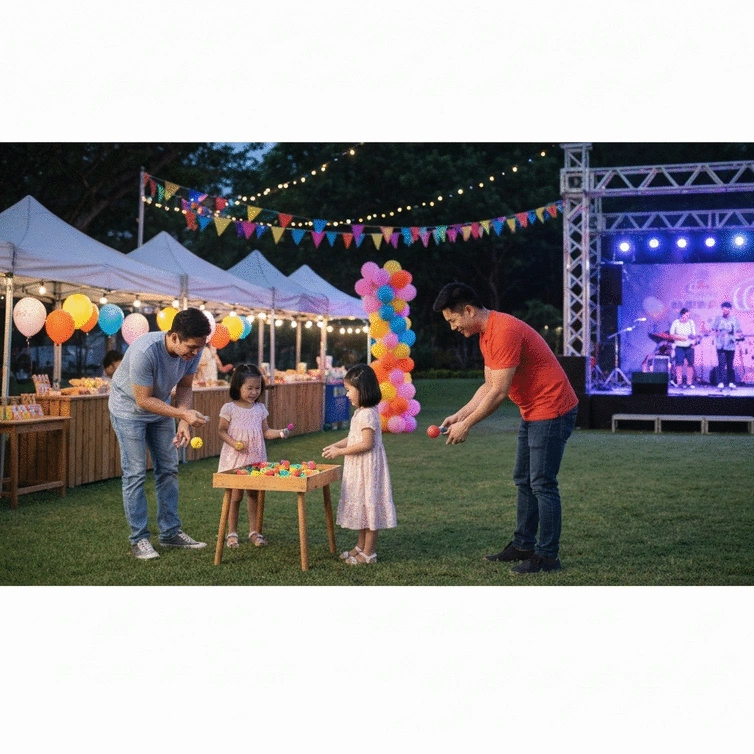 Evening Fun for Families Near Angeles